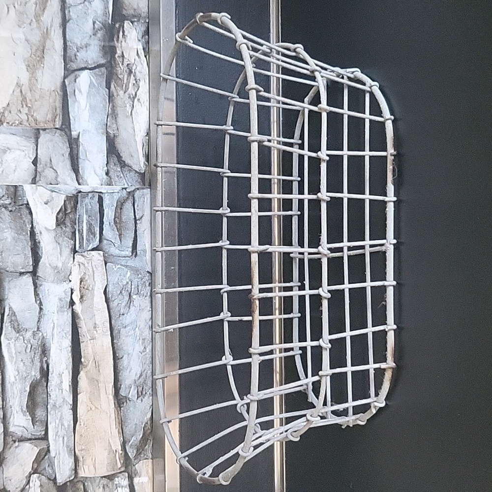Rustic Metal Basket